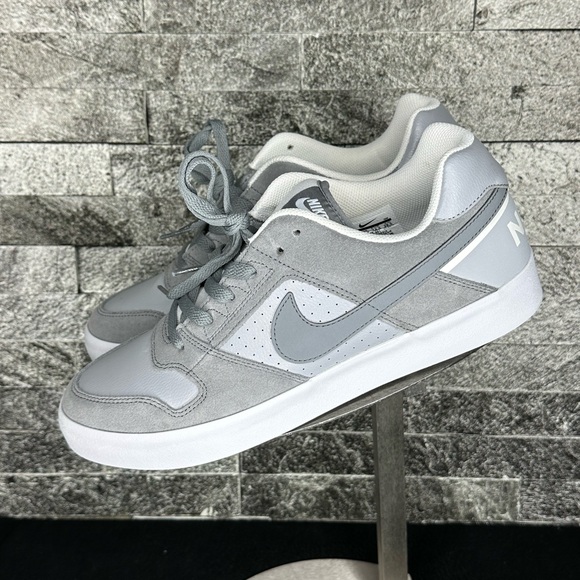Nike SB Delta Force Vulc ‘Cool Grey’ - M10.5 - NEW - Picture 5 of 10
